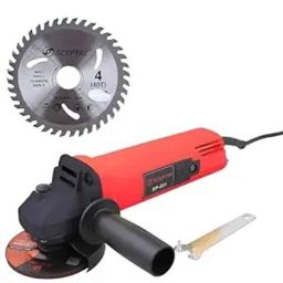 Sceptre SP-801 850W Angle Grinder with 4 inch TCT Saw Blade-picture-1
