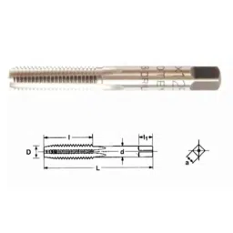 Totem 8x0.75mm Metric Series Carbon Steel Hand Tap-picture-35