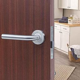 Voltizi Stainless Steel Matt Finish Bathroom Mortise Door Lock Set with 3 Keys, MG1105-image-115