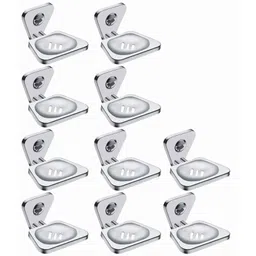 Abyss ABDY-0817 Glossy Finish Stainless Steel Soap Dish (Pack of 10)-image-47