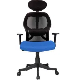 Rajpura Matrix High Back NB Black &a; Blue Revolving Office Executive Chair, RSE003-Black &a; Blue-image-90