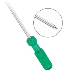 Venus 3.5x100mm Green Handle Philips Head Screw Driver, 0004-picture-45