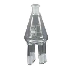 Glassco 14/20 Boro 3.3 Glass Distilling Cow Receiver Adapter, 024.475.01-12