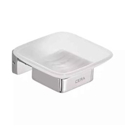 Cera Bold Stainless Steel Chrome Plated Wall Mount Soap Dish Glass, F5013116CH-image-14