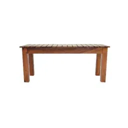 Angel Furniture 42x16x18 Inch Honey Finish Solid Sheesham Wood Stripped Bench Table, AF109H-image-87