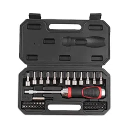 AGARO 46 Pcs Red &a; Black Screwdriver Bits Set, 33517-picture-37