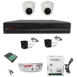 CP Plus Full Hd 4MP Cameras 4 Channel Hd Dvr Combo Kit with 2 Bullet &a; 2 Dome Camera-picture-43