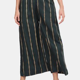 Kryptic Women Printed Relaxed-Fit Lounge Pants-image-96