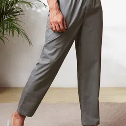 The Souled Store Men Grey Lounge Pants-image-88