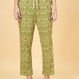Dreamz by Pantaloons Mid-Rise Printed Pure Cotton Lounge Pants-image-56