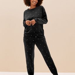 Marks & Spencer Women Printed Lounge Pant-image-33