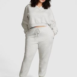 Victoria's Secret PINK Premium Women Relaxed Fit Fleece Slim Joggers-image-81