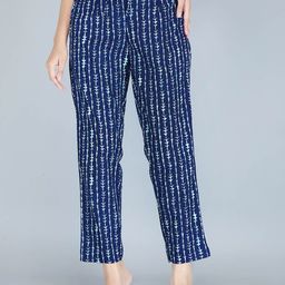 KANNAHI Ethnic Motifs Pure Cotton Trouser-image-54