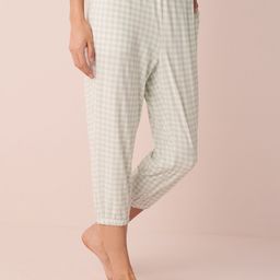 La Vie en Rose Women Checked Relaxed-Fit Ultra-Soft Jogger Lounge Pant-image-37