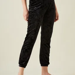 The Kaftan Company Women Velvet Jogger-image-62