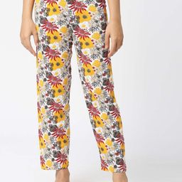 SINI MINI Girls Mid-Rise Printed Pure Cotton Lounge Pants-image-50
