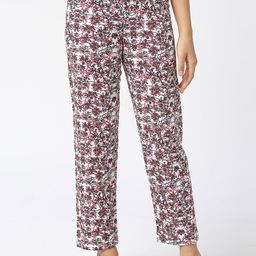 SINI MINI Girls Mid-Rise Printed Pure Cotton Lounge Pants-image-89