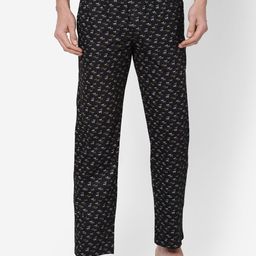 URBAN SCOTTISH Men Printed Pure Cotton Lounge Pants-image-96