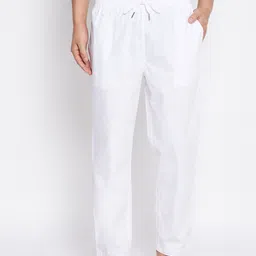 Hypernation Men Mid-Rise Pure Cotton Lounge Pant-image-57