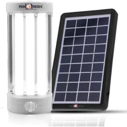 Pick Ur Needs 40W White Portable &a; Rechargeable Solar Lantern with 3W Solar Panel, PUN-821-picture-27