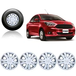Auto Pearl 4 Pcs 14 inch Car Wheel Cover Set for Ford Figo New-image-87