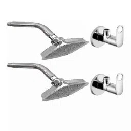 Fastgear 4 Pcs Prime Stainless Steel Silver Chrome Finish Faucet Set with Shower, FG2265-image-61