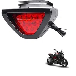 Kozdiko 12 LED Triangle Shape Bike Brake Light with Flash Mode for Ducati Diavel, koz_94839-picture-26
