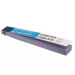 Whatman Litmus Blue 10 Book of 20 Strips Acid Alkali Test Paper Reel, 2600-601-38