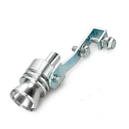 Viva City Silver Aluminium Turbo Sound Exhaust Muffler Pipe Whistle Blowoff Valve-image-32
