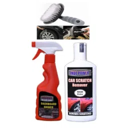 Indopower Ff1090 Dashboard Shiner Spray, Scratch Remover, All Tyre Cleaning Brush Kit, AHh1094-image-59
