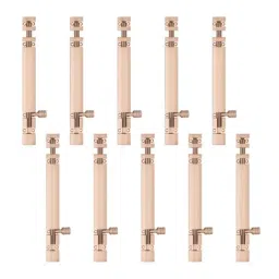 Atom 8 inch Aluminium Rose Gold Finish Heavy Duty Joint-Less Tower Bolt, TB002-RG-08 inch-110 (Pack of 10)-image-27
