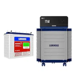 Luminous Zelio+ 1100 900VA Pure Sine Wave Digital Inverter &a; RC 18000 150Ah Tall Tubular Battery with Trolley Combo-picture-42