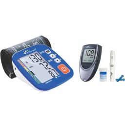 Dr. Morepen BP-02-XL Blood Pressure Monitor &a; BG-03 Gluco One Monitor Kit with 25 Test Strips Combo-12