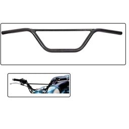 AOW RD350 (with Mounting Rod) Black Handlebar (Black) Universal for Bajaj Pulsar 400SS-27