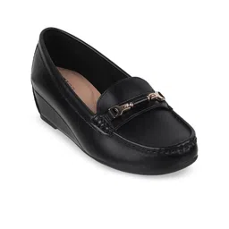 Metro Wedge Heels Pumps with Buckles-13