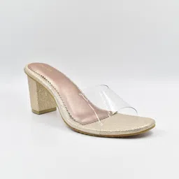 SHRIVAS BY ARCHITA MEHTA Embellished Open Toe Block Heels image 5