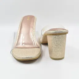 SHRIVAS BY ARCHITA MEHTA Embellished Open Toe Block Heels image 4