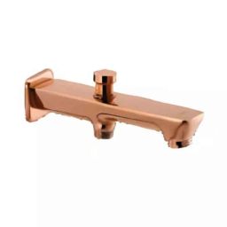 Cera Ruby Metal Single Lever Wall Mount Bath Tub Spout with Button, F1005662RG-30