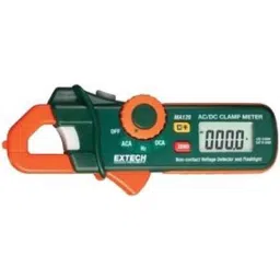Extech MA-120 Digital AC/DC Mini Clamp meter + Voltage Detector 200 A-16