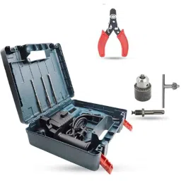 Walkers 750W Forward &a; Reverse Rotation Hammer Impact Drill Machine with 3 Bits, Drill Chuck, SDS Adapter &a; Wire Cutter, WKCB343-9
