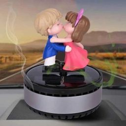 AllExtreme EX-CAP02 Solar Power Auto Rotation Aromatherapy Fragrance Perfume Car Air Freshener Diffuser for Dashboard Gardenia-8