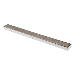 Ruhe 32x2 inch Stainless Steel 304 Matt Finish Marble Insert Shower Drain Channel, 16-0202-25-picture-4