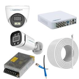 Cybernautt 2.4MP Full Colour HD Indoor &a; Outdoor CCTV Combo Kit with 8Ch DVR, 4 Dome Camera, 3 Bullet Camera, 8Ch SMPS, 50m Copper Cable &a; Connectors-29