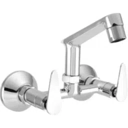 Kount Taj Brass Chrome Finish Basin Mixer with Adjustable Legs-image-6
