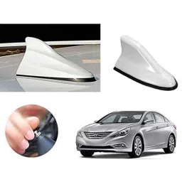 Auto Pearl ABS White Universal Replacement Shark Fin Car Roof Antenna For Hyundai Sonata-image-36
