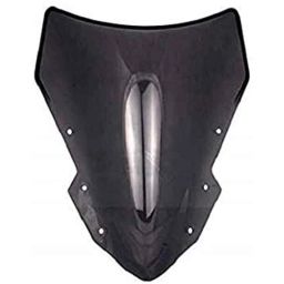 Meenu Arts Visor Glass (Black) Universal for All Bikes A46-42