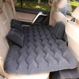 Pivalo A2 Polyester Black Multifunctional Inflatable Car Bed Mattress Kit, Size: King, PL-A2-CAR-BED-BK-41