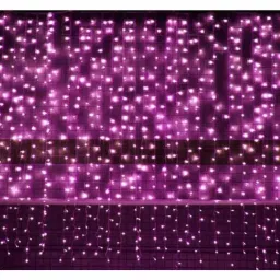 Ever Forever 10x8ft Pink Waterfall Mode Curtain String Light with Multi Function Modes for Decoration, Home, Temple, Festival &a; Diwali (Pack of 2)-6