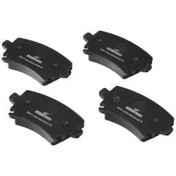 Uno Minda BR-1808 4 Pcs Alloy Steel Rear Brake Pad Set for Volkswagen Passat-image-59