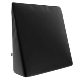 Frido Memory Foam Complete Back Support Wedge Cushion with Cover, FR-CBS-B1-33
